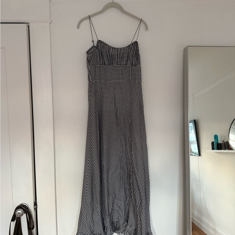 DOEN Rosario dress - santa marina gingham